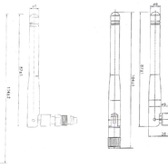 Antena Portable 90-180 wymiary