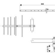 Antena kierunkowa SA400.7_wymiary